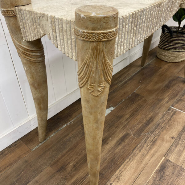 Faux Marble Entryway Table - Image 6