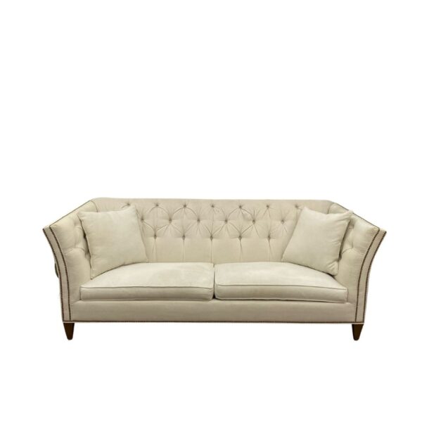 Shelton Ethan Allen Cream Sofa