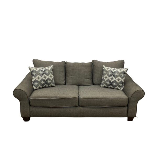 Gray Kroehler 3-Seater Sofa