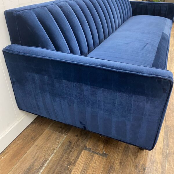 Blue Room & Board Sofa - Image 7