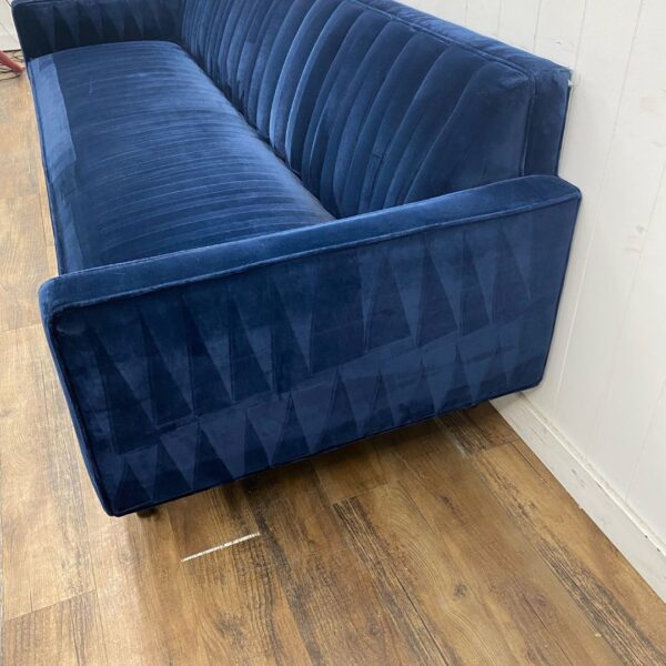 Blue Room & Board Sofa - Image 6