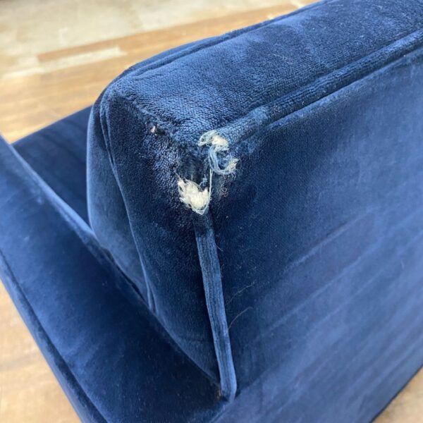 Blue Room & Board Sofa - Image 4