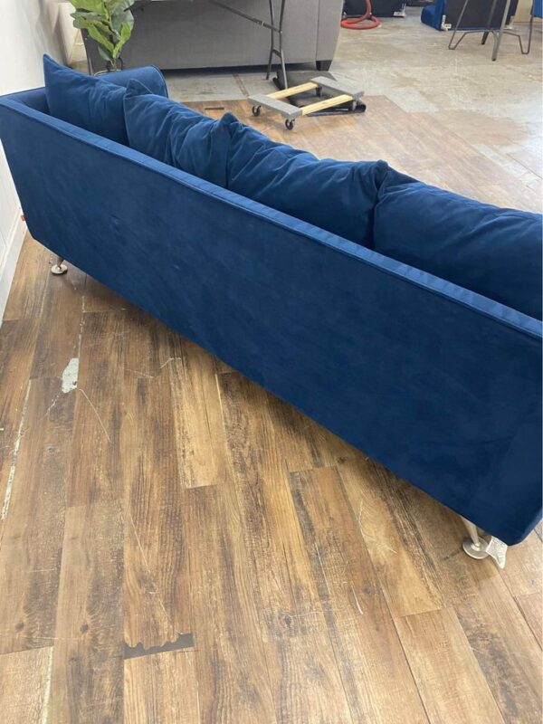 Blue Gus Modern Furniture Sofa - Image 3