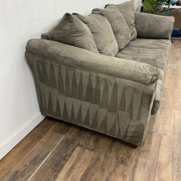 Ashley Furniture Grey 3-Seater Sofa - Image 5