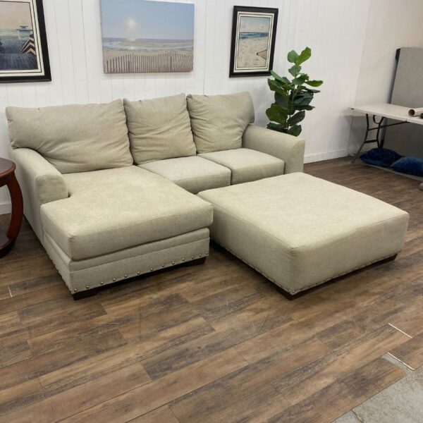 Jackson Furniture NailHead 2-Piece Sectional - Image 2