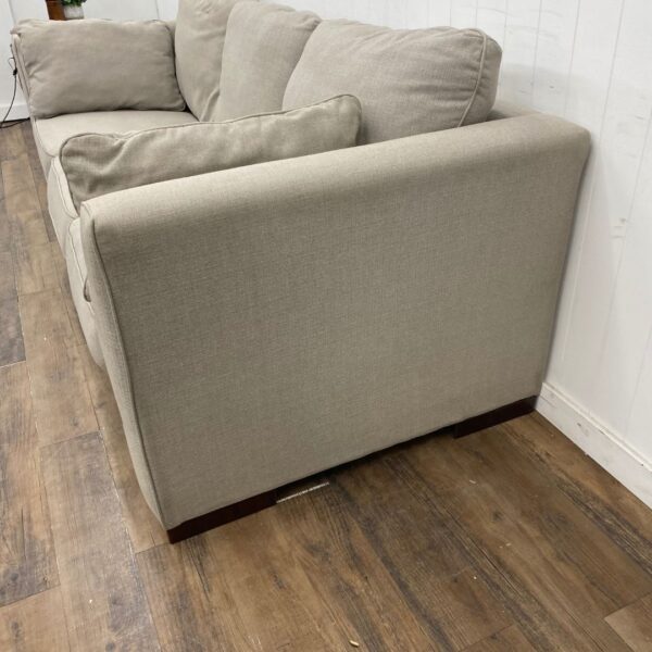 Ashley Furniture 3-Seater Gray Sofa - Image 4