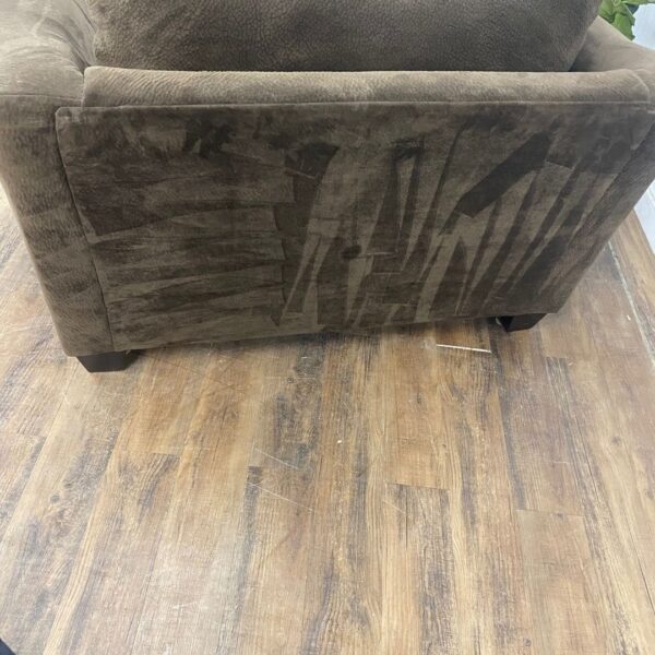 Brown Polyester Fusion Furniture Couch Set - Image 2