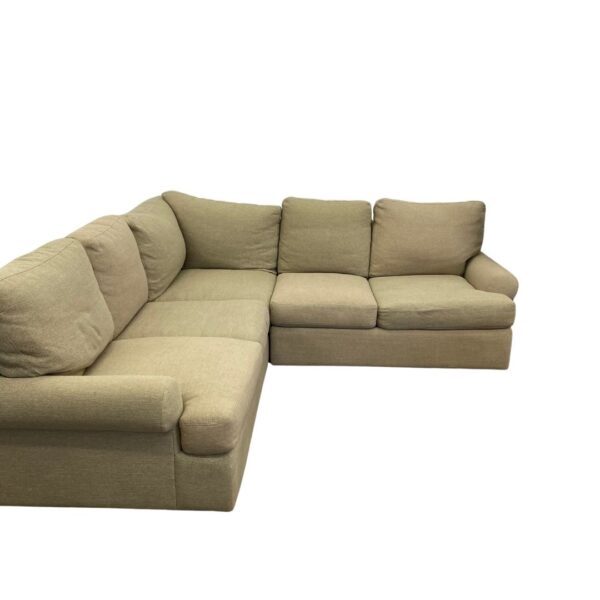 Basset 2-Piece Beige Sectional