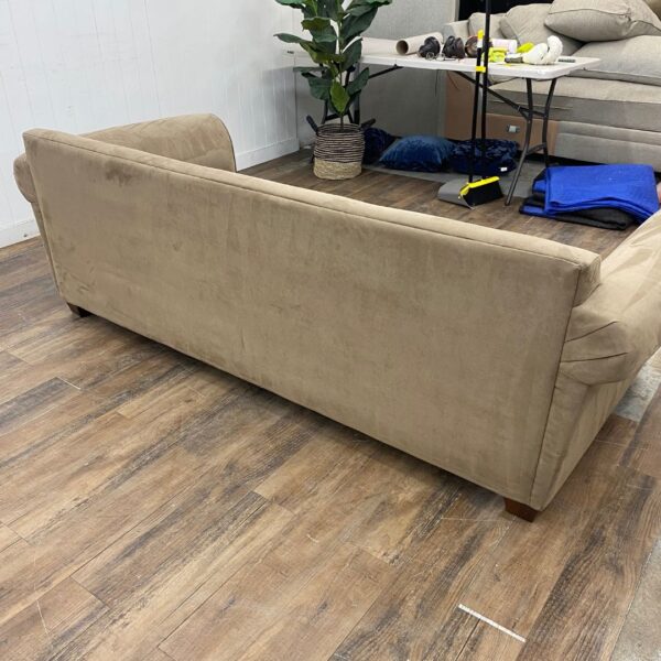 Coffee Brown Upholstery Sleeper Sofa - Image 4