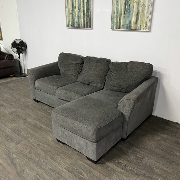 Gray Reversible Chaise Sofa - Image 3