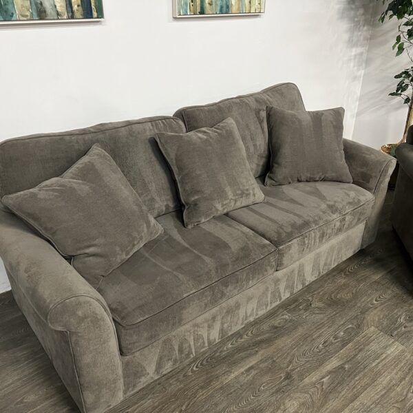 Havertys Gray Sofa & Chair Set - Image 4