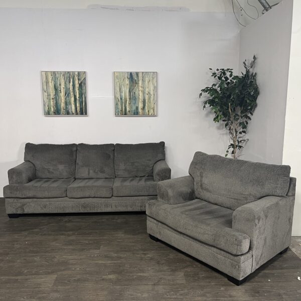 Nebraska Gray Couch + Chair