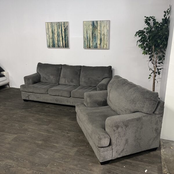 Nebraska Gray Couch + Chair - Image 3