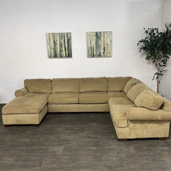 Tan 3-Pc Sectional