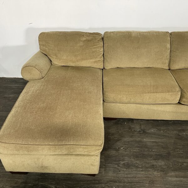 Tan 3-Pc Sectional - Image 4
