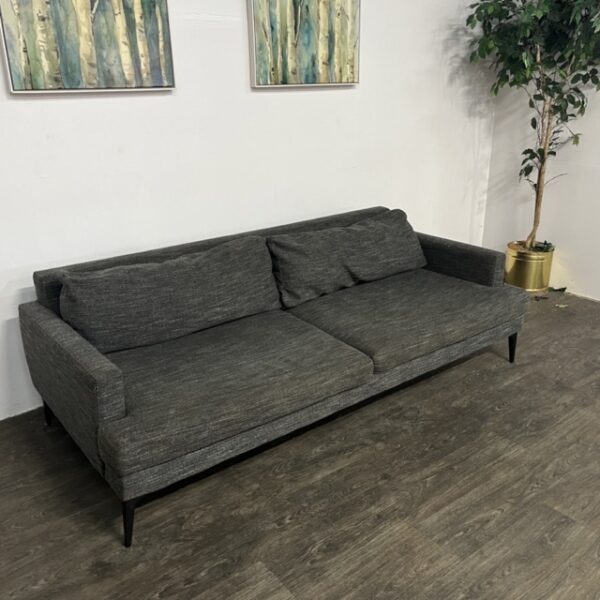Gray West Elm Sofa 82” - Image 3