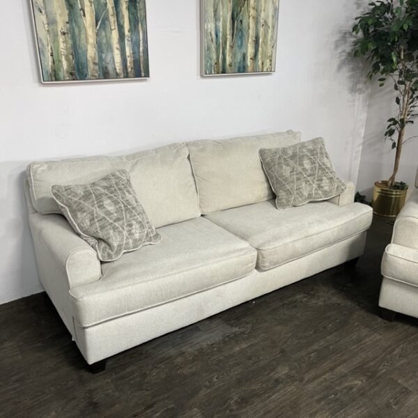 American Furniture Cream Couch Set - Image 2