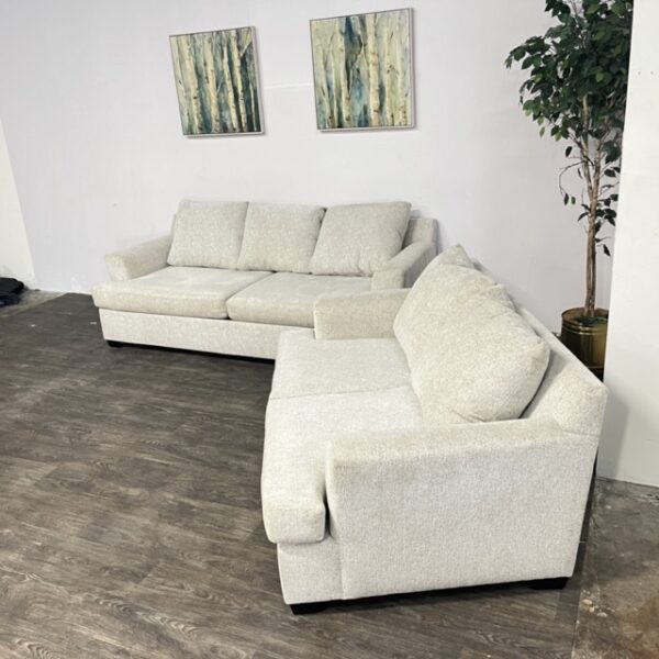 Cream Couch Set - Image 3