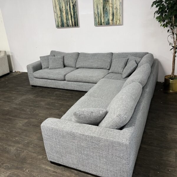 Weirs Gray 3 Pc Sectional - Image 2