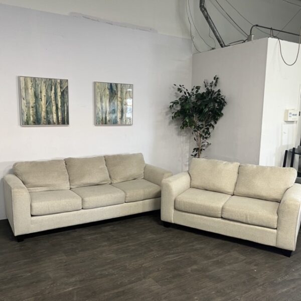 Cream Sofa Set