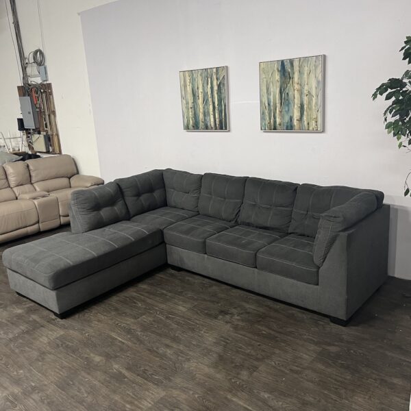 Ashley Furniture 2 Pc Sectional Couch - Image 3