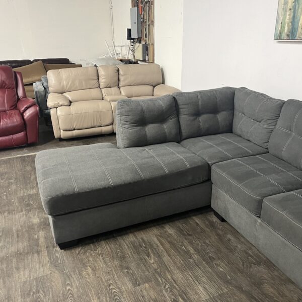 Ashley Furniture 2 Pc Sectional Couch - Image 5