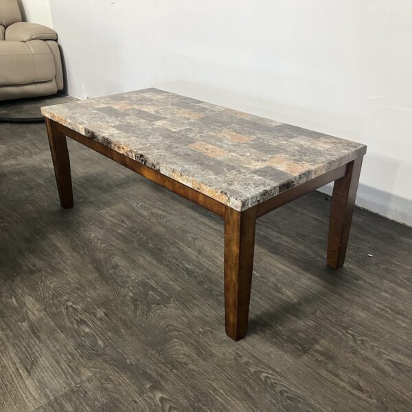 Fuax Marble Top Coffee Table