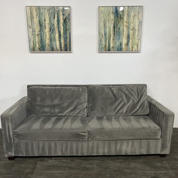 Albany Industries Velvet Sofa