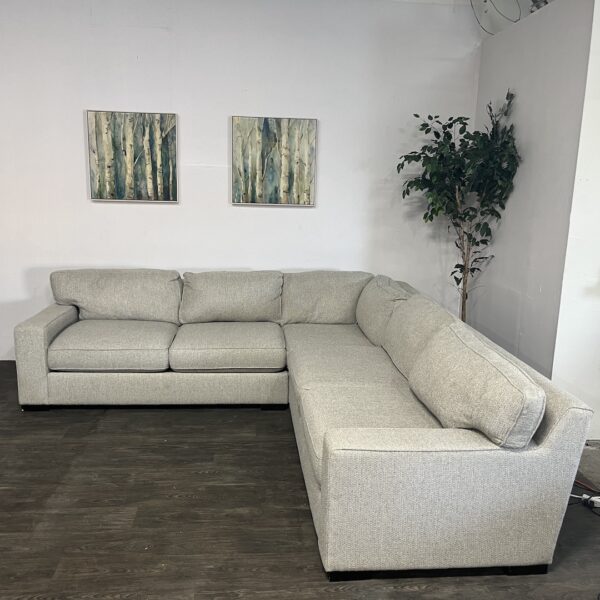 Gray 3 Piece Corner Sectional