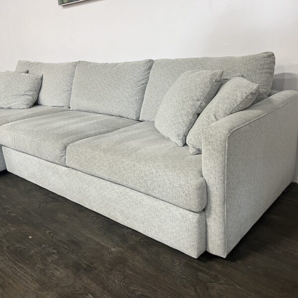 Bassett Left Chaise Sectional Couch - Image 4
