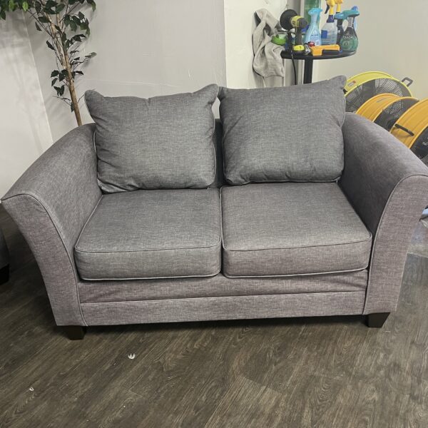 Ashley Furniture Gray Sofa Set - Image 5