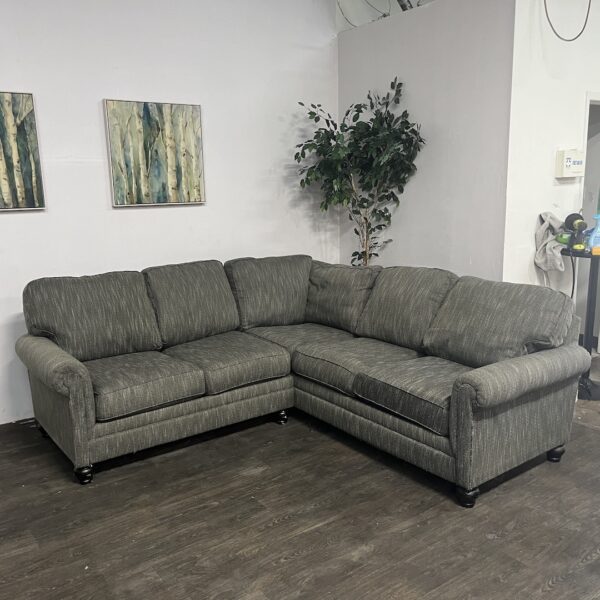 Gray 2 Pc Sectional Couch