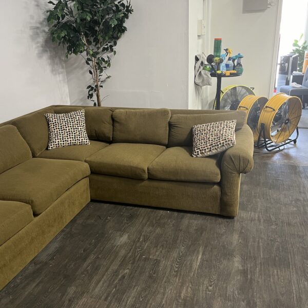 Brown 2 Pc Sectional Couch - Image 5