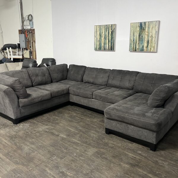 Ashley Furniture 3 Pc Sectional - Image 2