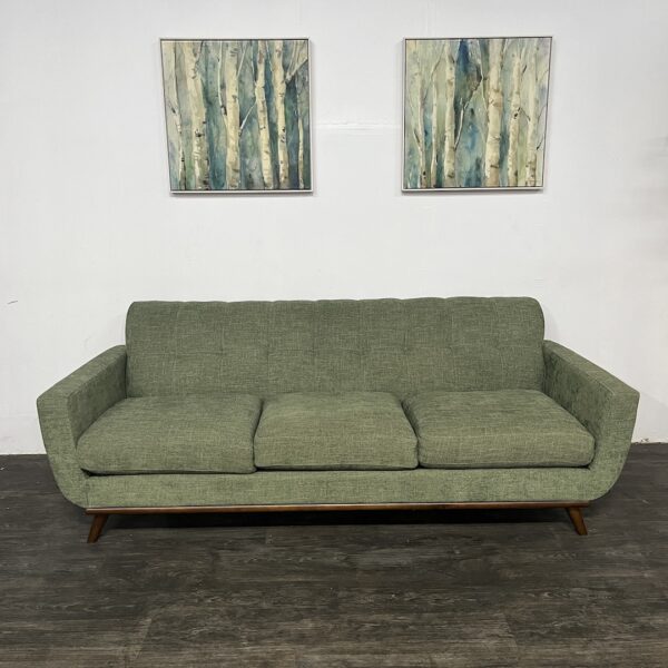 Green MCM 3 Seat Sofa
