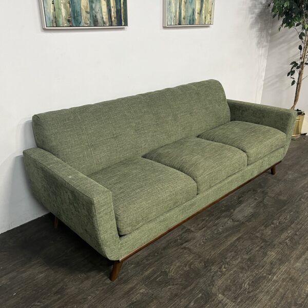 Green MCM 3 Seat Sofa - Image 2