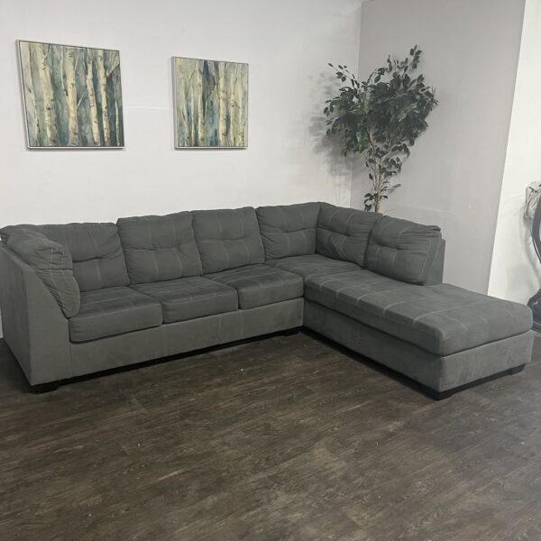 Ashley Furniture 2 Pc Sleeper Sectional - Image 4