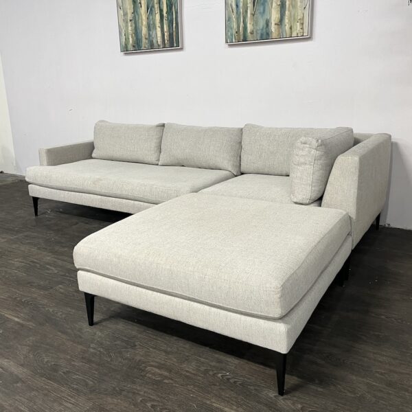 West Elm Andes 3pc Sectional - Image 2