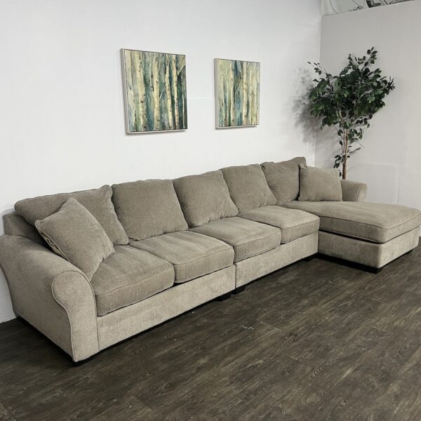 Ashley Furniture 3 Pc Sectional - Image 3