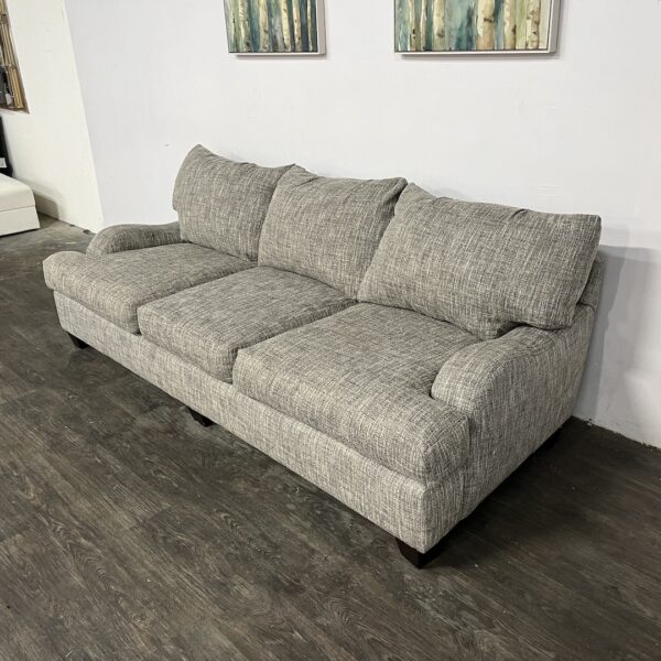 Gray 3 Seater Sofa - Image 2