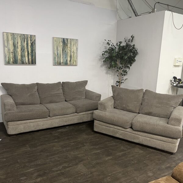 Gray Sofa Set - Image 2