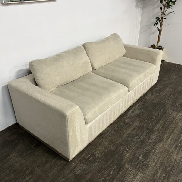 Beige Deep Seated Sofa - Image 2