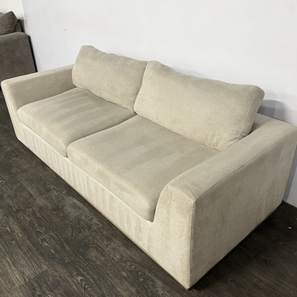 Beige Deep Seated Sofa - Image 3
