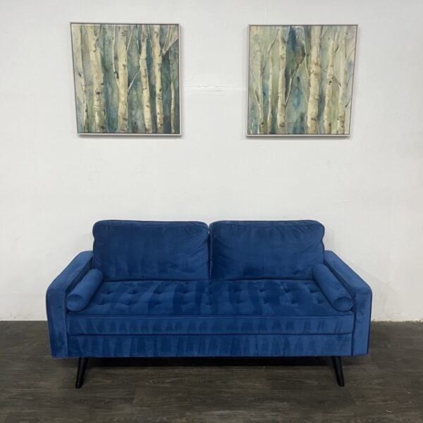 Blue MCM Sofa