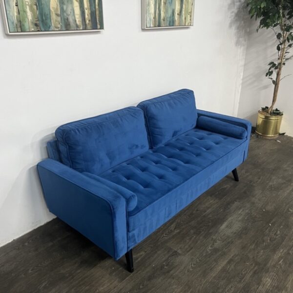 Blue MCM Sofa - Image 2