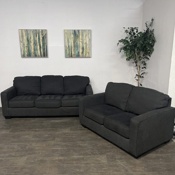 Black Sofa Set
