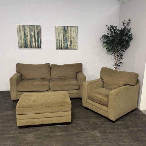 Basset Sofa Set + Ottoman