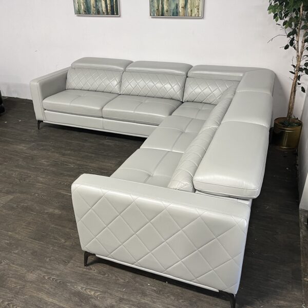 Sofia Vergara Leather Sectional - Image 3