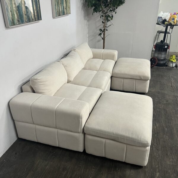 Cream Modular Sectional - Image 2