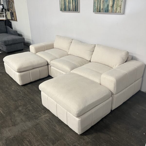 Cream Modular Sectional - Image 3